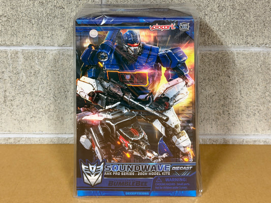 Yolopark Transformersトランスフォーマー バンブルビー Bumblebee AMK Pro series 20cm サウンドウェーブ Soundwave model kit overseas version