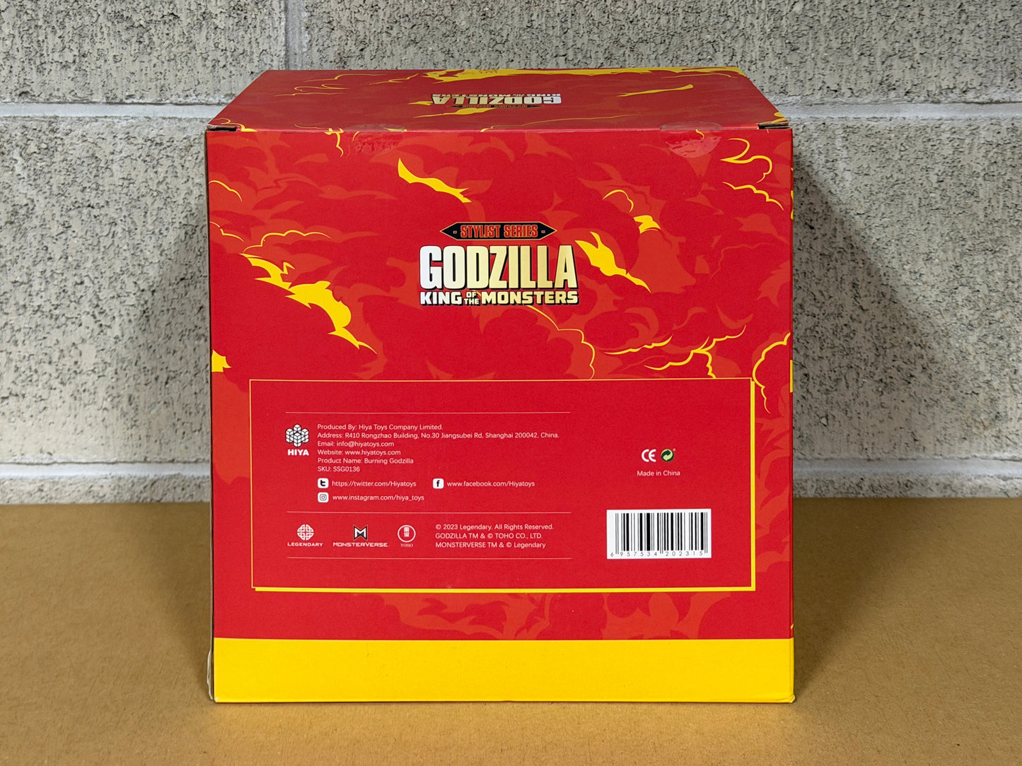 HIYA Toys ゴジラ Godzilla King of Monsters キング オブ モンスターズ バーニングゴジラ スタイリストシリーズ アクションフィギュア