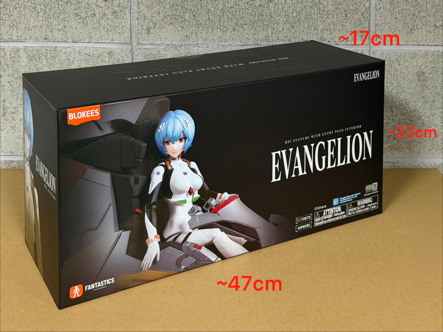 Blokees EVANGELION 01 綾波レイ(エントリープラグ内部付き特別版) Fantastics Series with Entry Plug Interior