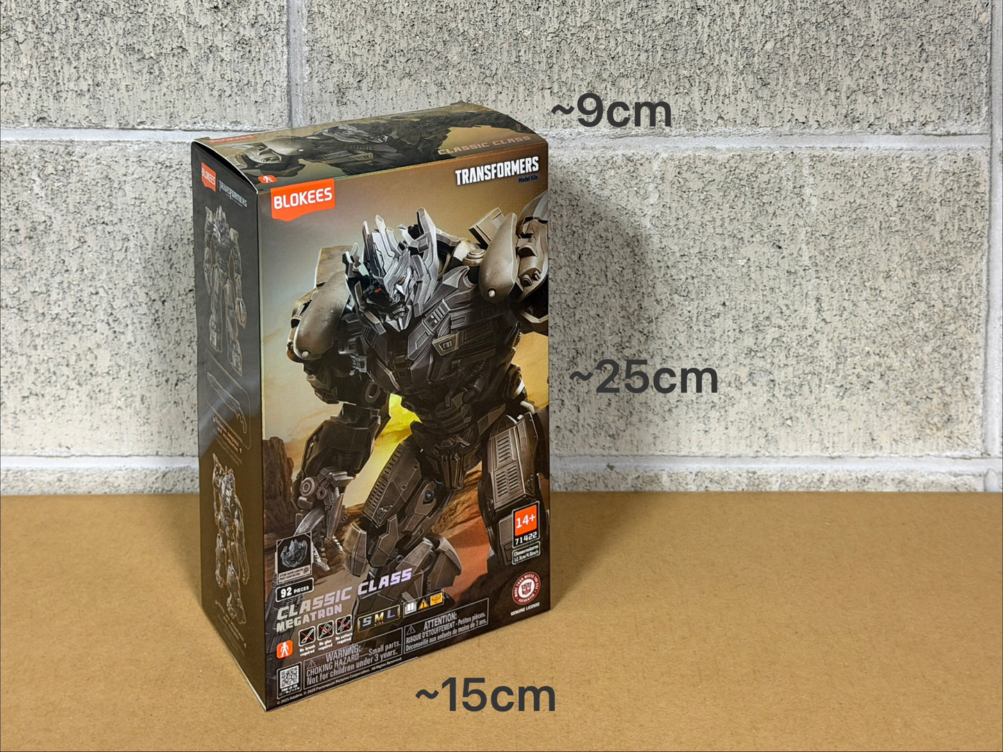 Blokeesブロキーズ Transformers Classic Class 22 – Megatron Mode Kitトランスフォーマー クラシッククラス 22　メガトロン モードキット
