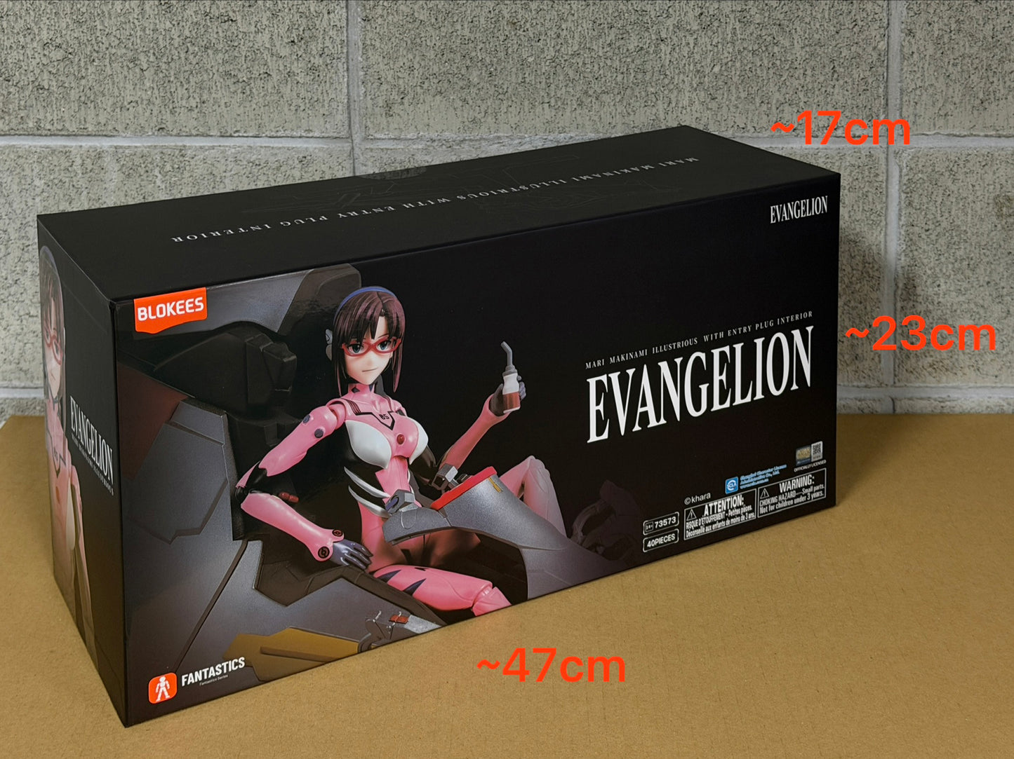 Blokees EVANGELION 02 真希波・マリ・イラストリアス (エントリープラグ内部付き特別版) Fantastics Series with Entry Plug Interior