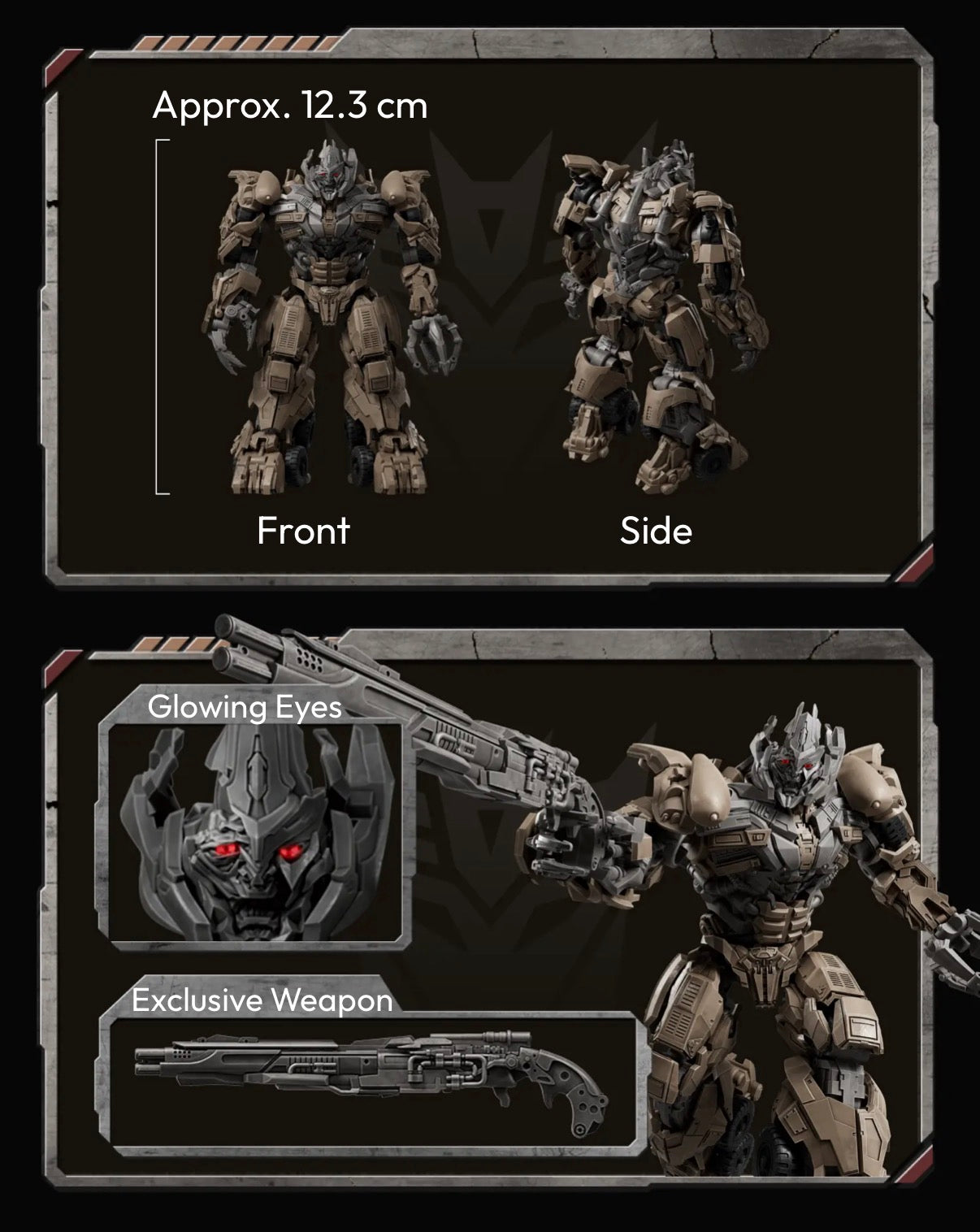 Blokeesブロキーズ Transformers Classic Class 22 – Megatron Mode Kitトランスフォーマー クラシッククラス 22　メガトロン モードキット