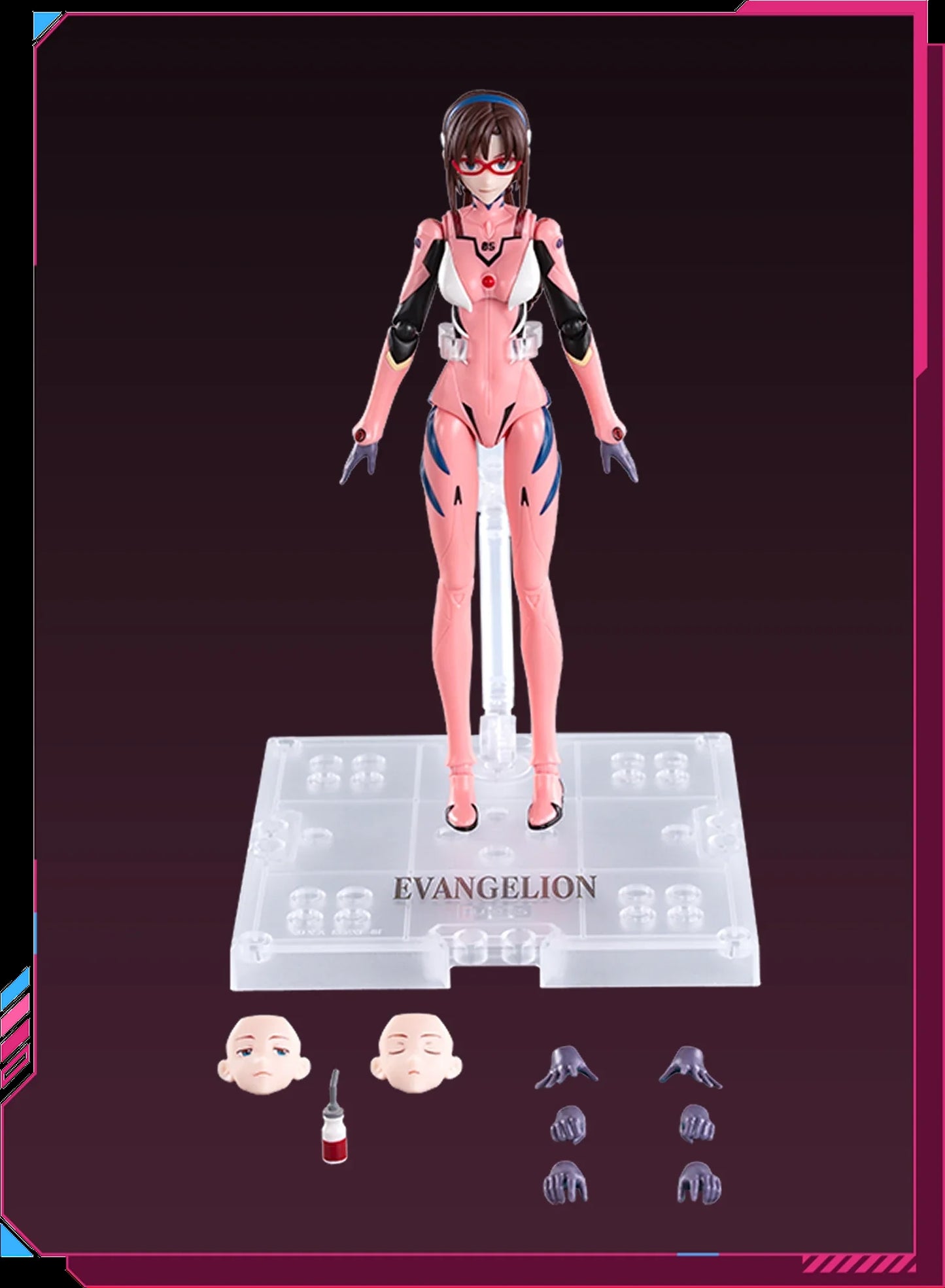 Blokees EVANGELION 02 真希波・マリ・イラストリアス (エントリープラグ内部付き特別版) Fantastics Series with Entry Plug Interior