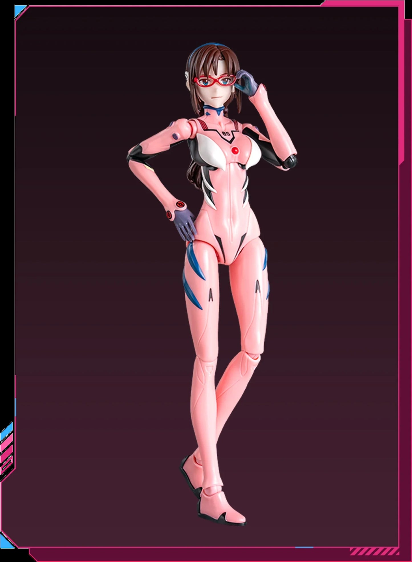 Blokees EVANGELION 02 真希波・マリ・イラストリアス (エントリープラグ内部付き特別版) Fantastics Series with Entry Plug Interior
