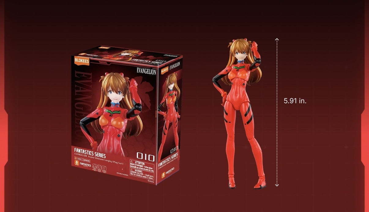 Blokees EVANGELION 03 式波・アスカ・ラングレー(エントリープラグ内部付き特別版) Fantastics Series with Entry Plug Interior