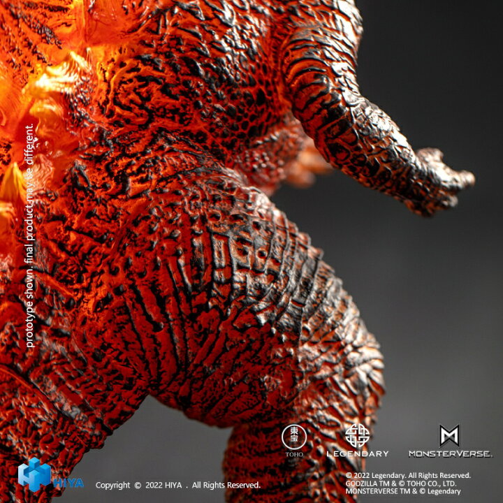 HIYA Toys ゴジラ Godzilla King of Monsters キング オブ モンスターズ バーニングゴジラ スタイリストシリーズ アクションフィギュア