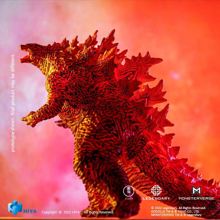 HIYA Toys ゴジラ Godzilla King of Monsters キング オブ モンスターズ バーニングゴジラ スタイリストシリーズ アクションフィギュア