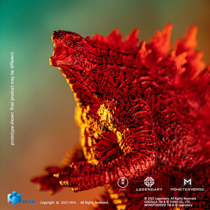 HIYA Toys ゴジラ Godzilla King of Monsters キング オブ モンスターズ バーニングゴジラ スタイリストシリーズ アクションフィギュア