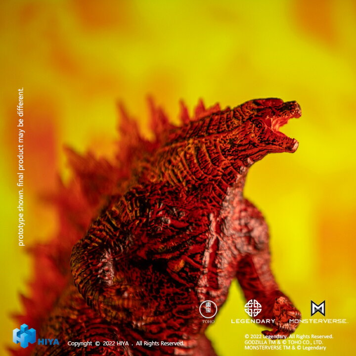 HIYA Toys ゴジラ Godzilla King of Monsters キング オブ モンスターズ バーニングゴジラ スタイリストシリーズ アクションフィギュア