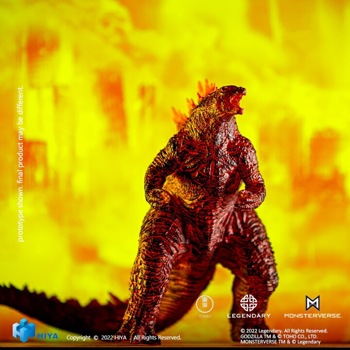 HIYA Toys ゴジラ Godzilla King of Monsters キング オブ モンスターズ バーニングゴジラ スタイリストシリーズ アクションフィギュア