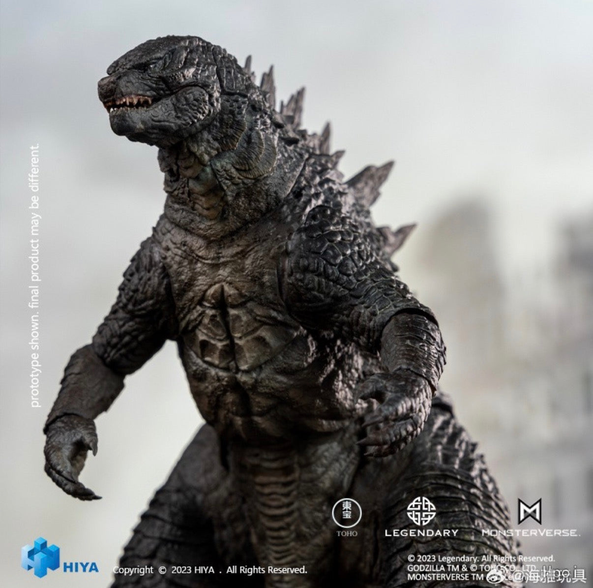 HIYA Toys Godzilla 2014ゴジラ エクスクイジット ベーシック Exquisite Basic Series アクションフィギュア