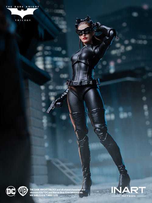 キャットウーマン（ダークナイトライジング）1/12スケール アクションフィギュア 塗装済み 完成品可動 InArt the Dark Knight Rises: Catwoman