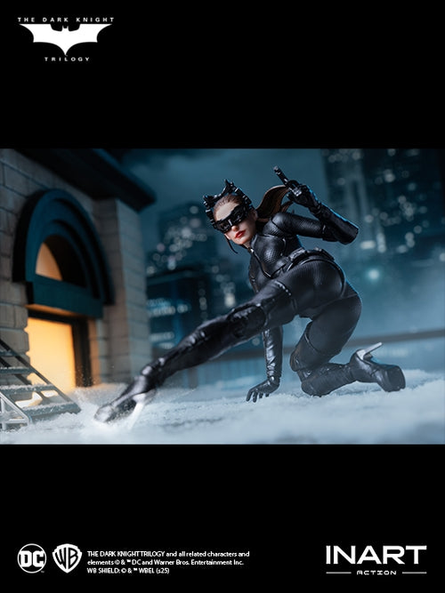 キャットウーマン（ダークナイトライジング）1/12スケール アクションフィギュア 塗装済み 完成品可動 InArt the Dark Knight Rises: Catwoman