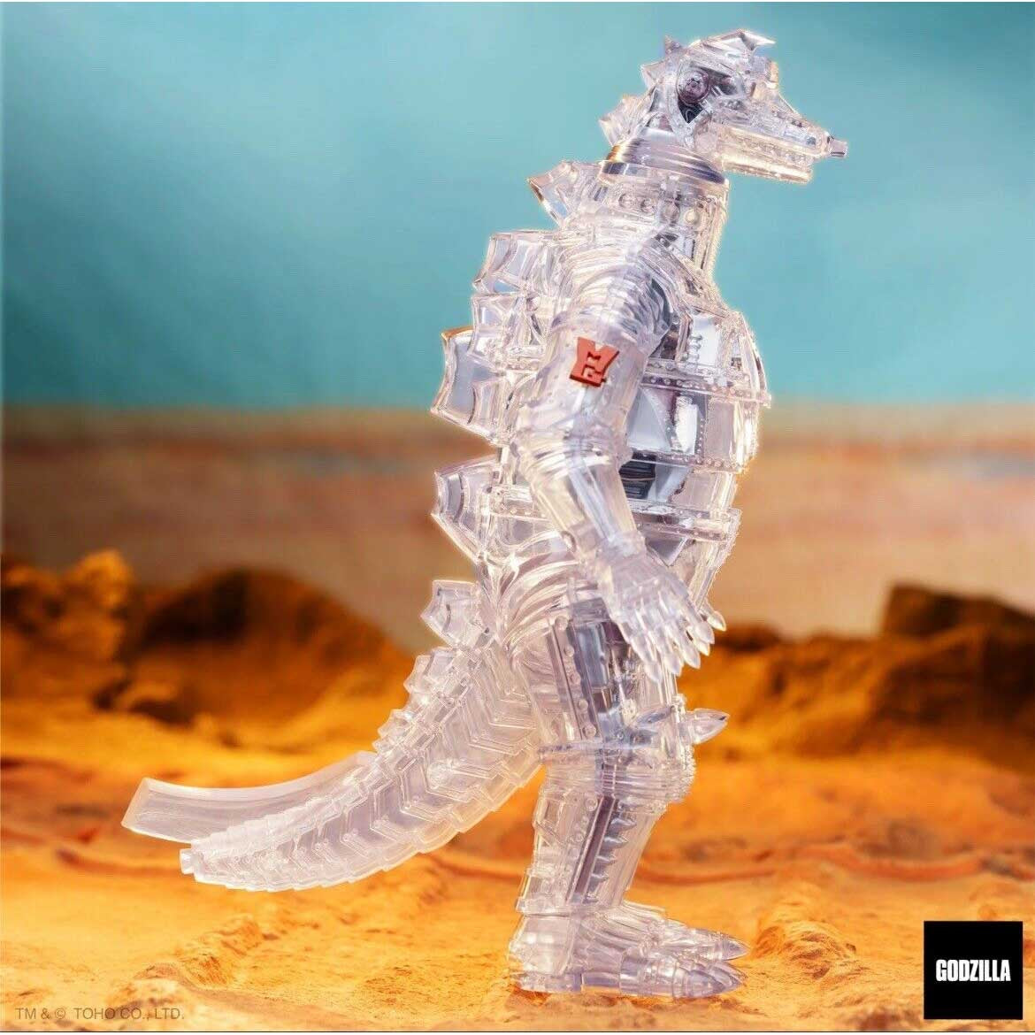 Super 7 Godzilla メカゴジラ（クリア）スーパーサイボーグ 11インチ アクションフィギュア スーパー7