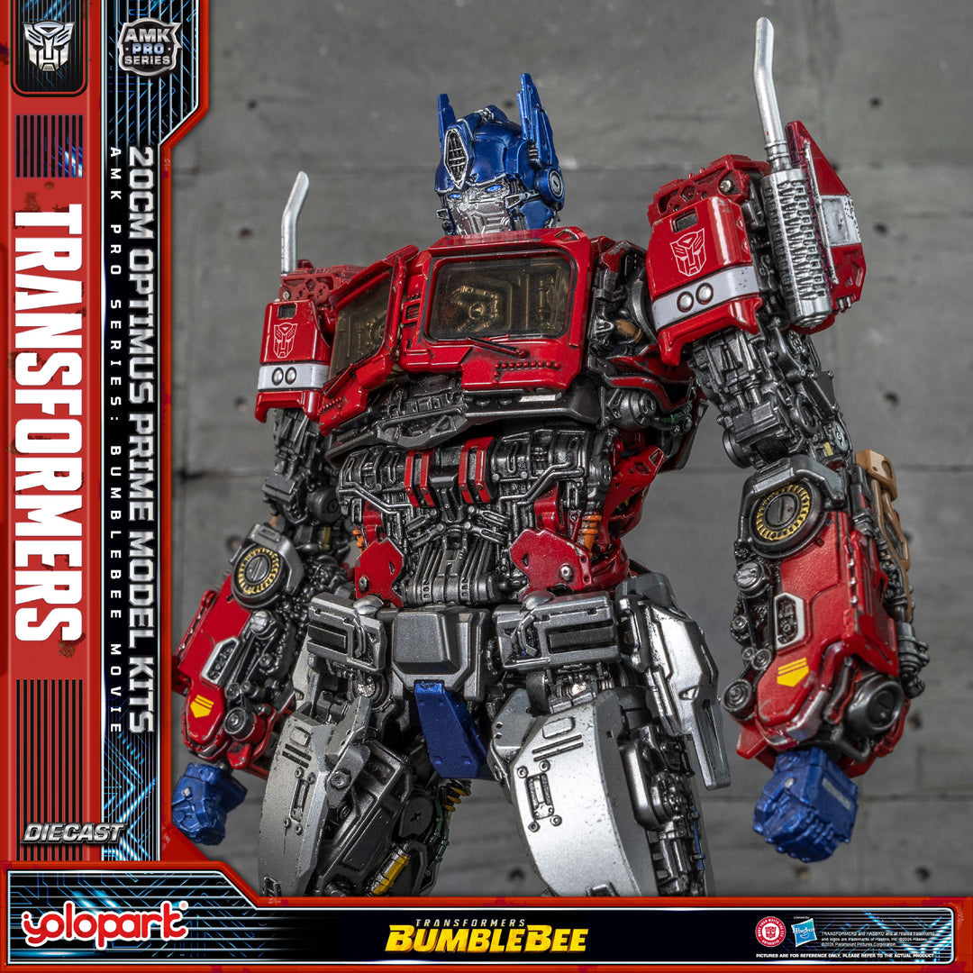 Yolopark Transformersトランスフォーマー バンブルビー the Movie AMK Pro series  Optimus Prime (Earth Mode) 20cm model kit オプティマスプライム アースモード