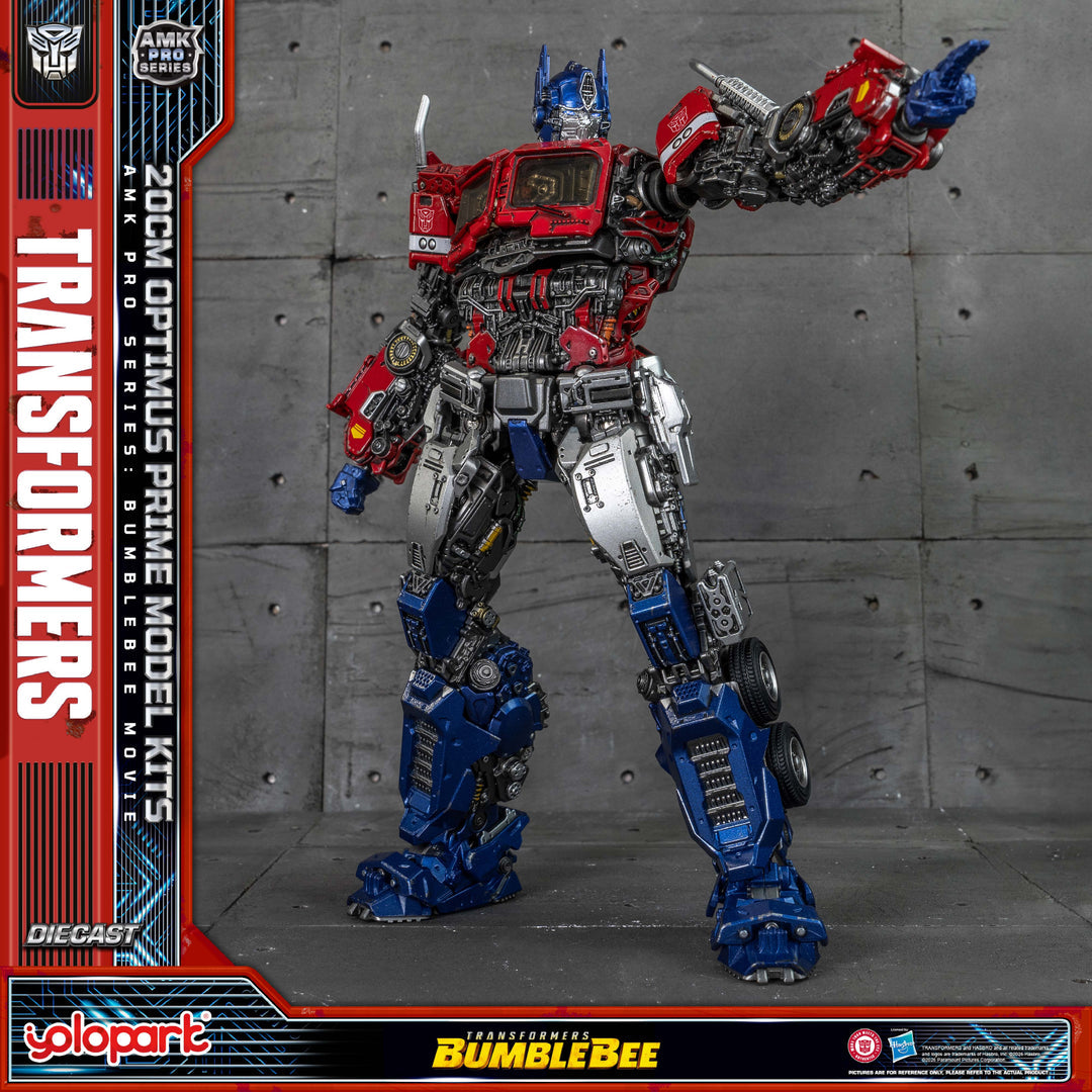 Yolopark Transformersトランスフォーマー バンブルビー the Movie AMK Pro series  Optimus Prime (Earth Mode) 20cm model kit オプティマスプライム アースモード