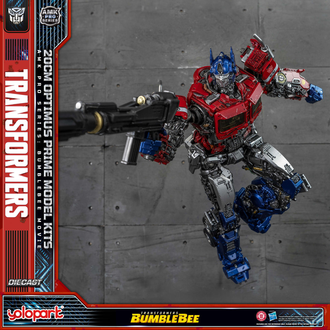 Yolopark Transformersトランスフォーマー バンブルビー the Movie AMK Pro series  Optimus Prime (Earth Mode) 20cm model kit オプティマスプライム アースモード