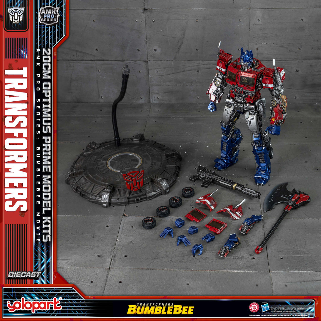 Yolopark Transformersトランスフォーマー バンブルビー the Movie AMK Pro series  Optimus Prime (Earth Mode) 20cm model kit オプティマスプライム アースモード