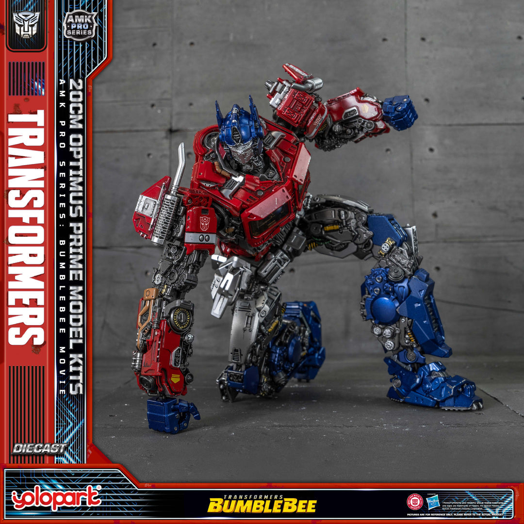 Yolopark Transformersトランスフォーマー バンブルビー the Movie AMK Pro series  Optimus Prime (Earth Mode) 20cm model kit オプティマスプライム アースモード