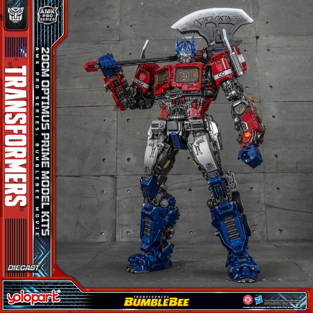 Yolopark Transformersトランスフォーマー バンブルビー the Movie AMK Pro series  Optimus Prime (Earth Mode) 20cm model kit オプティマスプライム アースモード