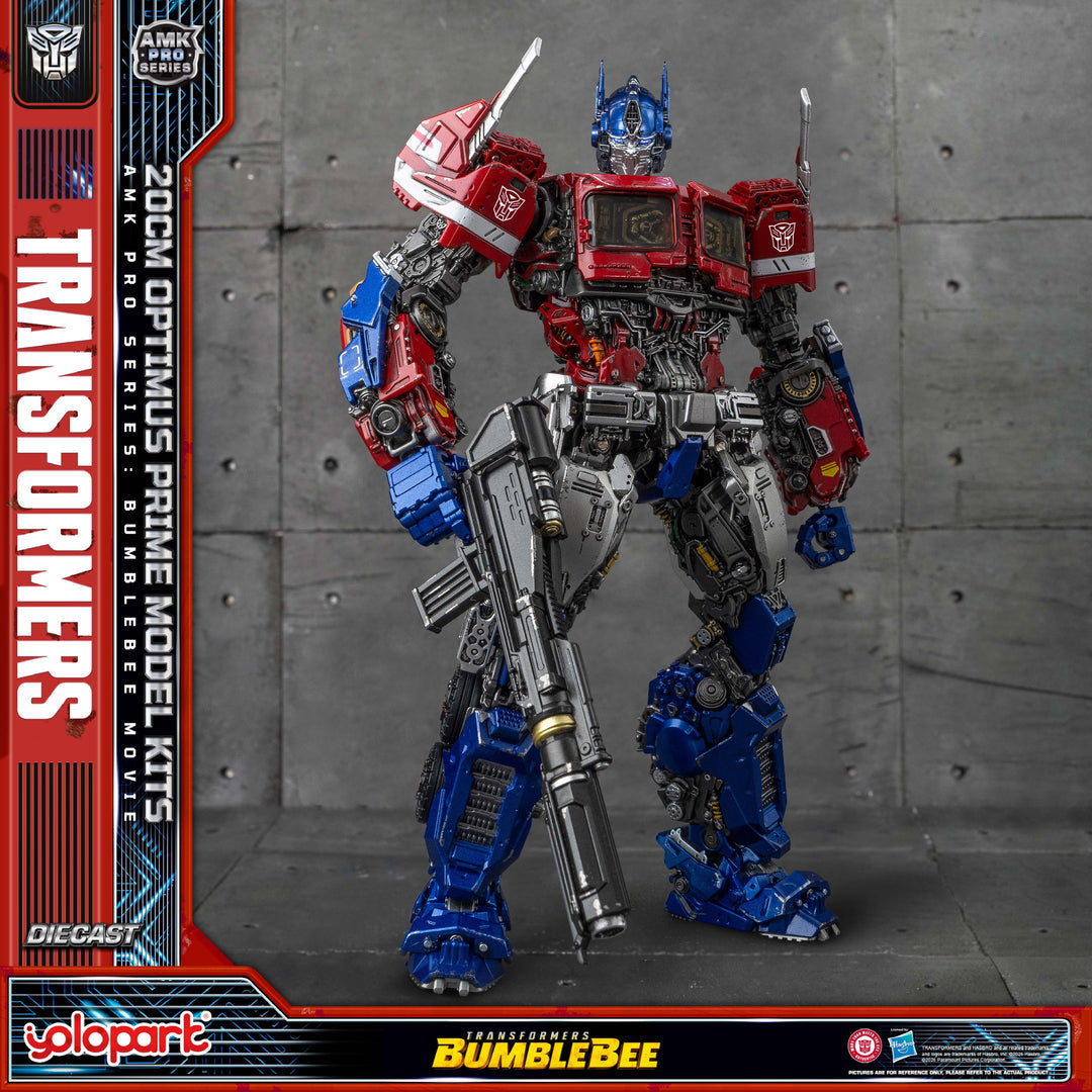 Yolopark Transformersトランスフォーマー バンブルビー the Movie AMK Pro series  Optimus Prime (Earth Mode) 20cm model kit オプティマスプライム アースモード