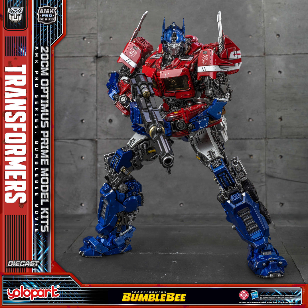 Yolopark Transformersトランスフォーマー バンブルビー the Movie AMK Pro series  Optimus Prime (Earth Mode) 20cm model kit オプティマスプライム アースモード