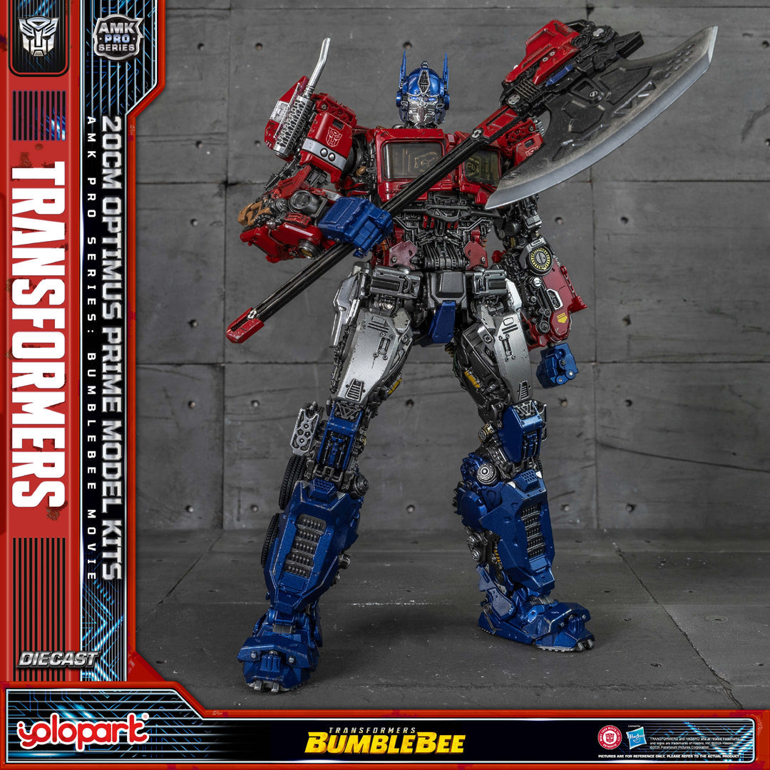 Yolopark Transformersトランスフォーマー バンブルビー the Movie AMK Pro series  Optimus Prime (Earth Mode) 20cm model kit オプティマスプライム アースモード
