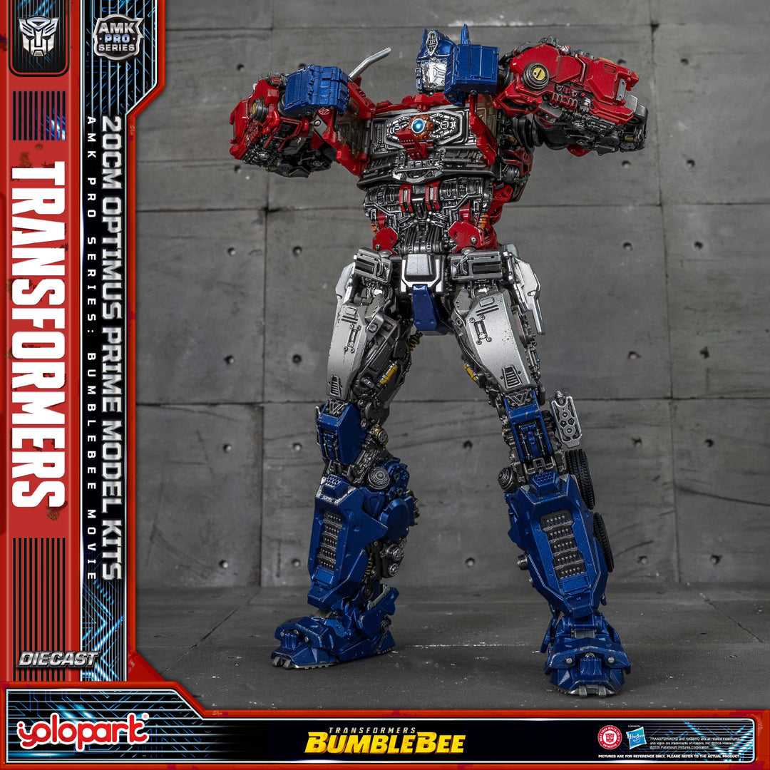 Yolopark Transformersトランスフォーマー バンブルビー the Movie AMK Pro series  Optimus Prime (Earth Mode) 20cm model kit オプティマスプライム アースモード