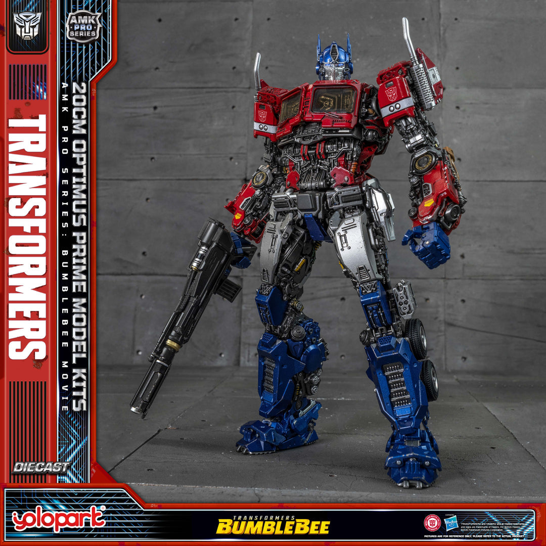 Yolopark Transformersトランスフォーマー バンブルビー the Movie AMK Pro series  Optimus Prime (Earth Mode) 20cm model kit オプティマスプライム アースモード