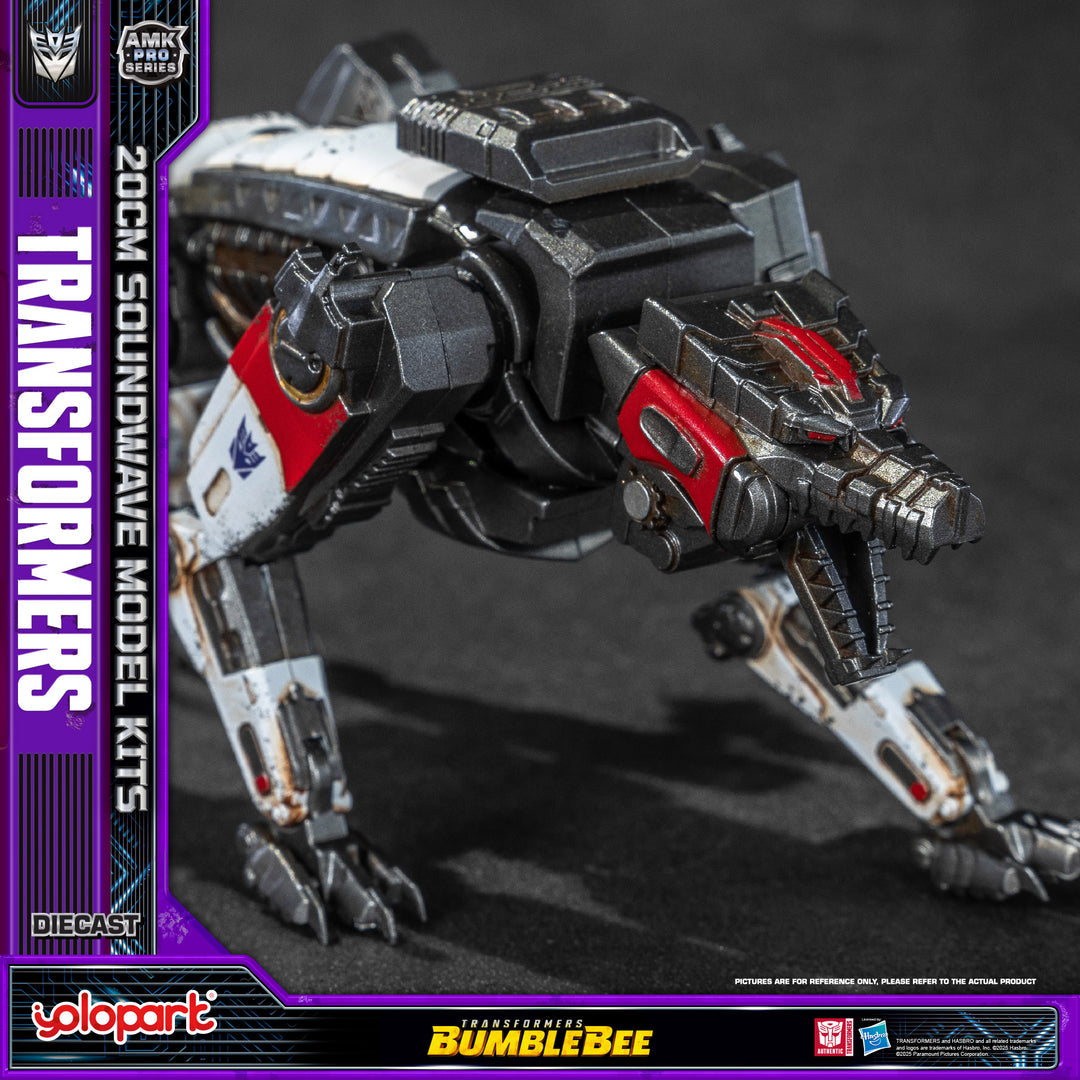 Yolopark Transformersトランスフォーマー バンブルビー Bumblebee AMK Pro series 20cm サウンドウェーブ Soundwave model kit overseas version