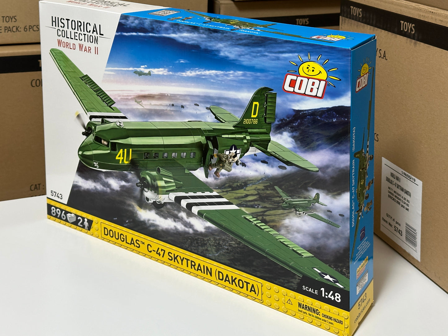 コビー COBI 5743 Douglas C47 Skytrain (Dakota) 輸送機 1/48