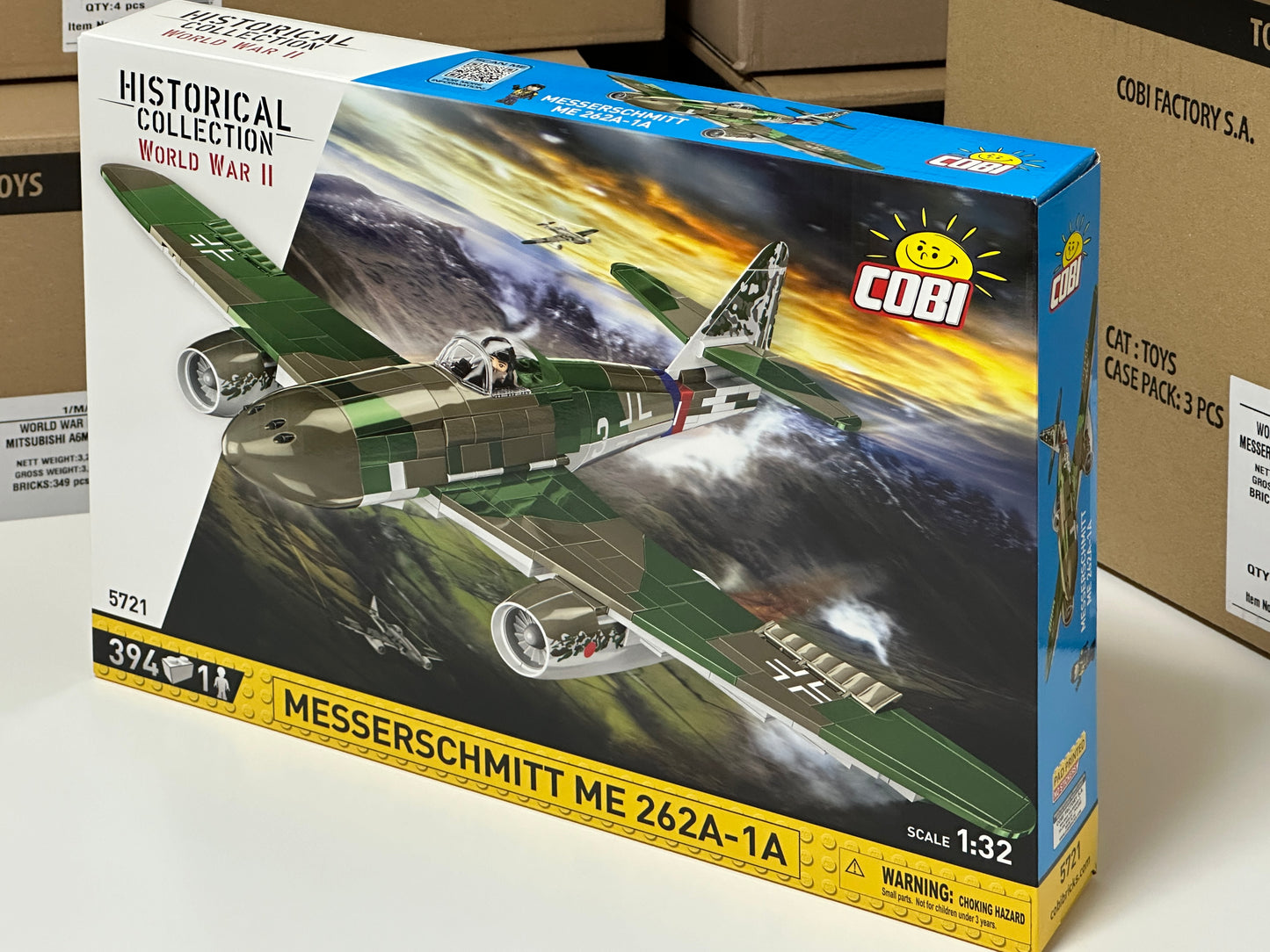 コビー COBI 5721 Messerschmitt ME 262A-1A 戦闘機 軽爆撃機 1/32