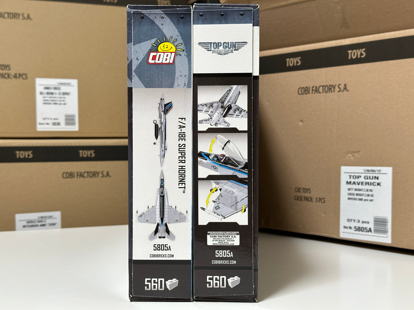 コビー COBI 5805A Topgun Maverick F/A-18E Super Hornet 戦闘機 1/48