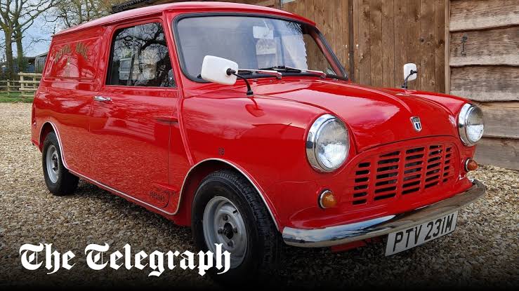 Tiny City Morris Mini Van Royal Mail ロイヤルメール 郵便