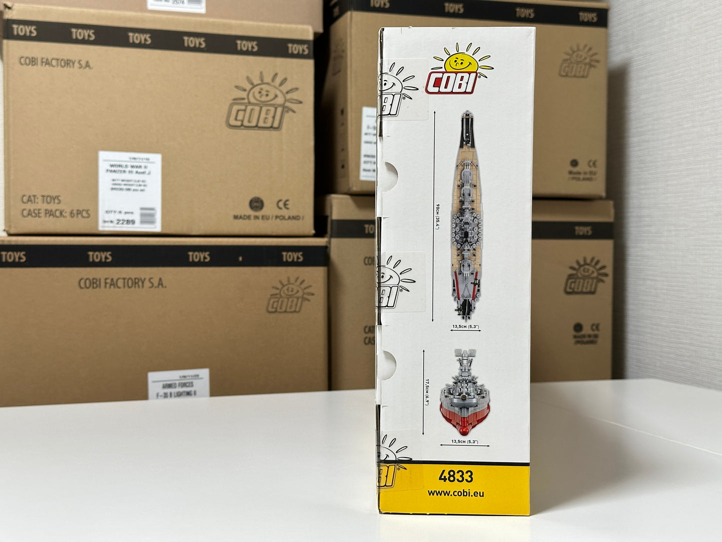 コビー COBI 4833 海軍 軍艦 戦艦 大和 Battleship Yamato 1/300