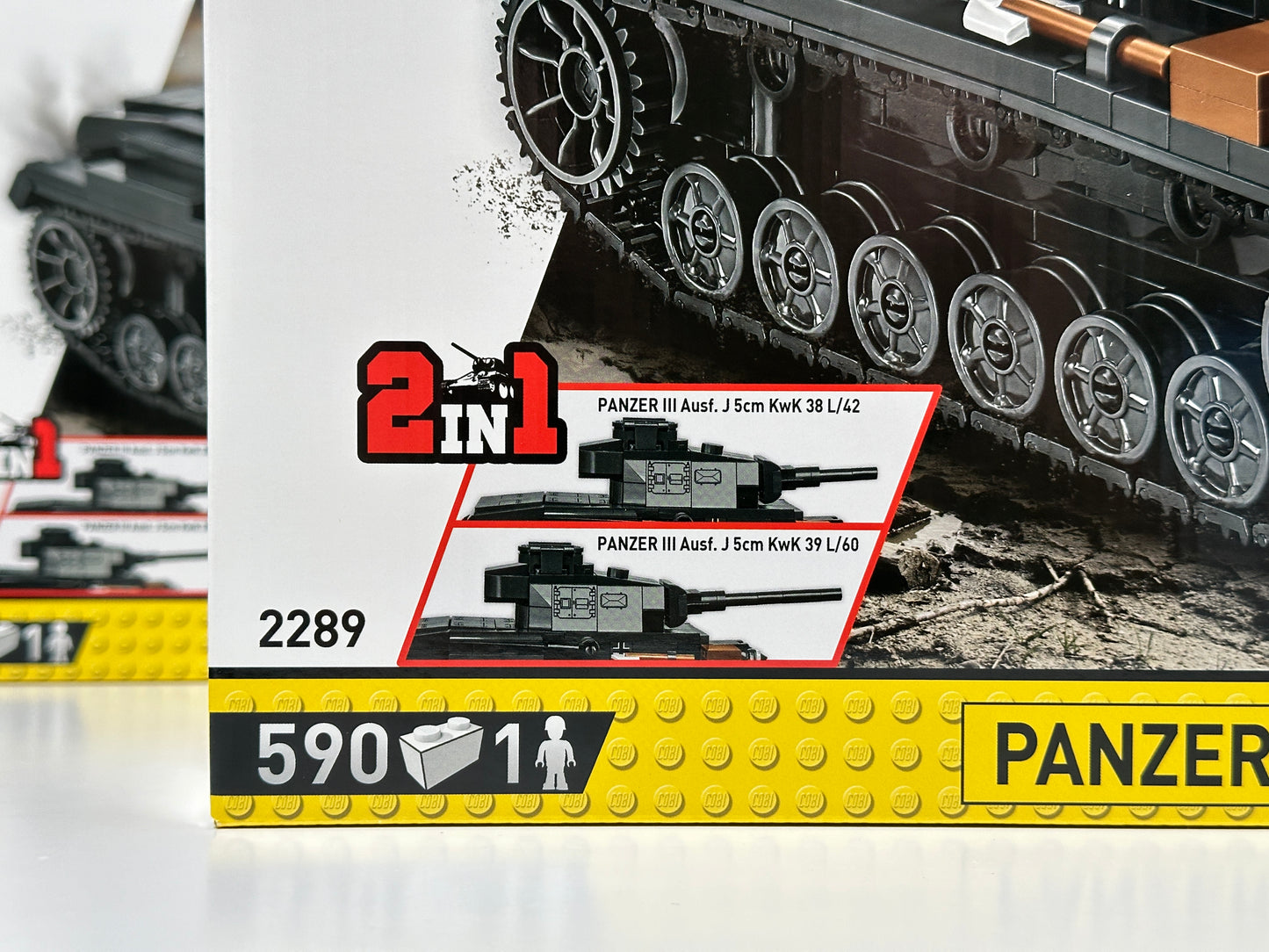 コビー COBI 2289 Panzer III Ausf.J 戦車 1/35