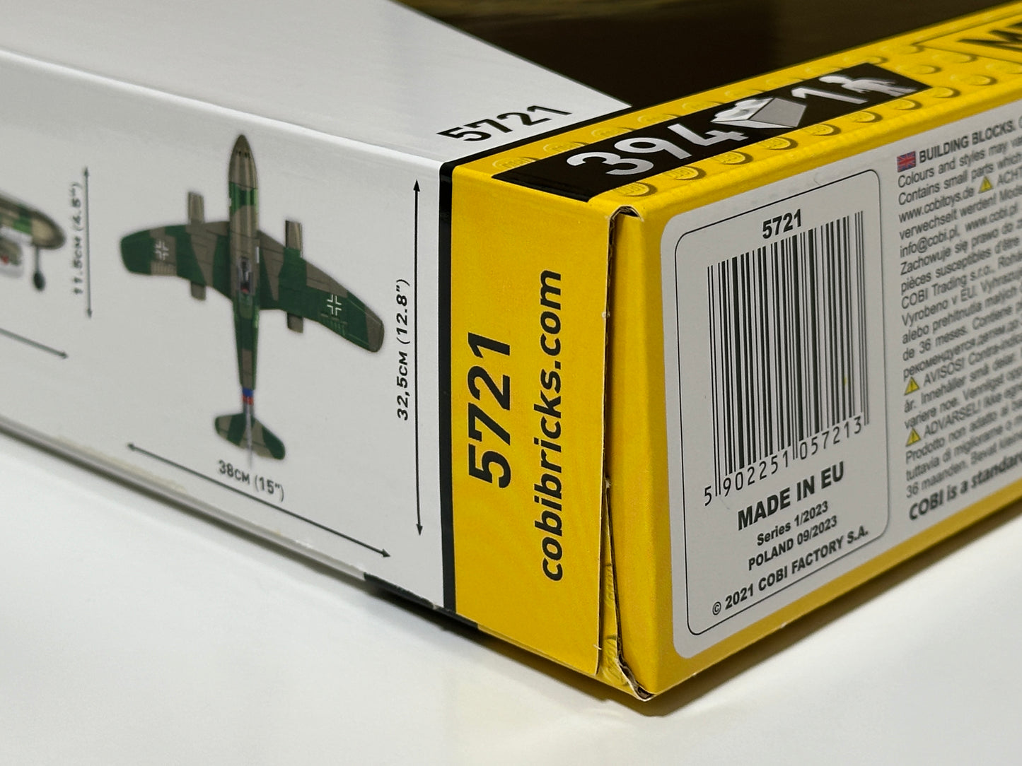コビー COBI 5721 Messerschmitt ME 262A-1A 戦闘機 軽爆撃機 1/32
