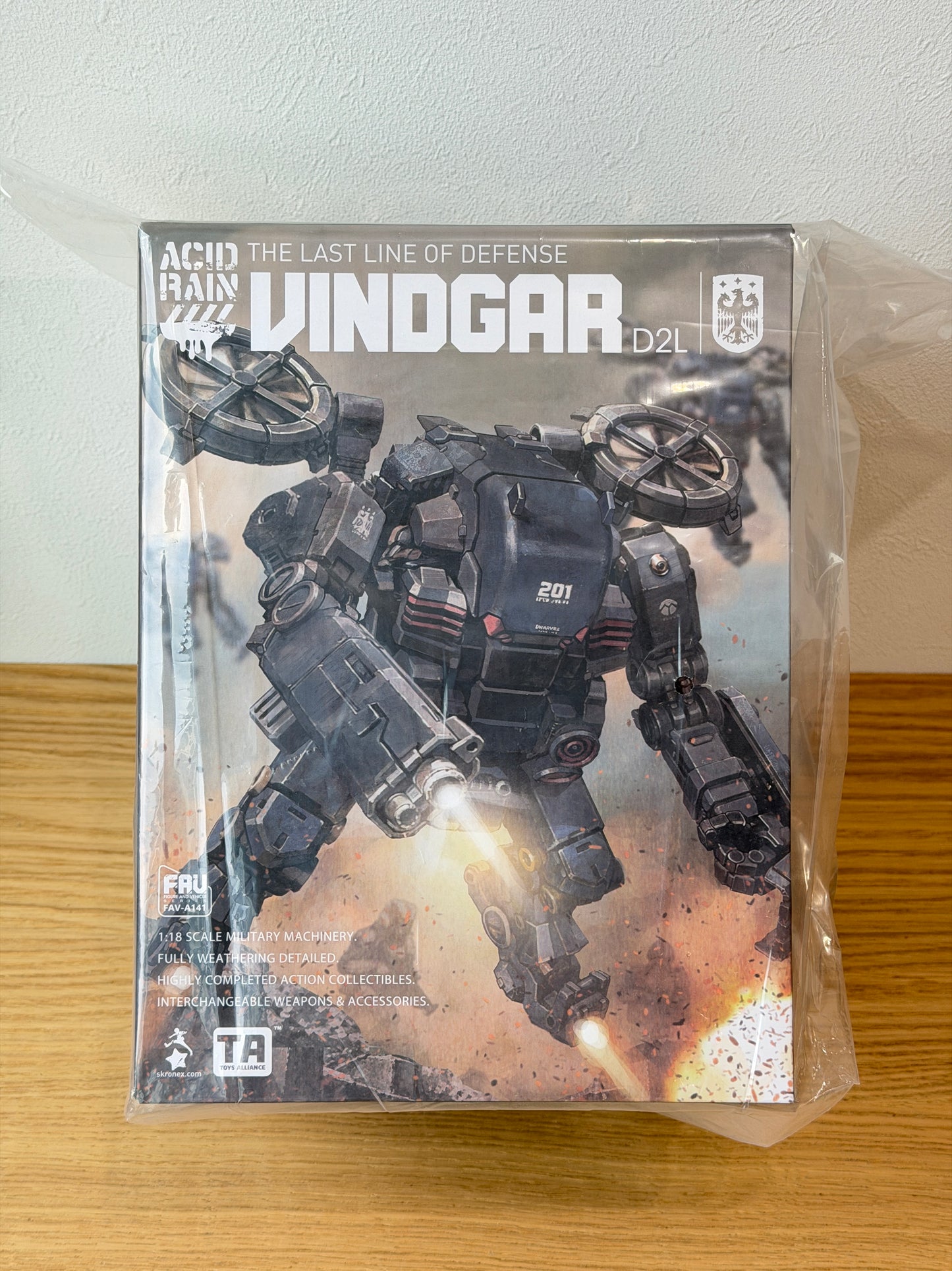 Acid Rain World FAV-A141 Vindgar D2Lアシッドレイン ワールド 1/18スケール 塗装済み 可動 ミリタリー フィギュア (The last line of Defense) TOYS ALLIANCE