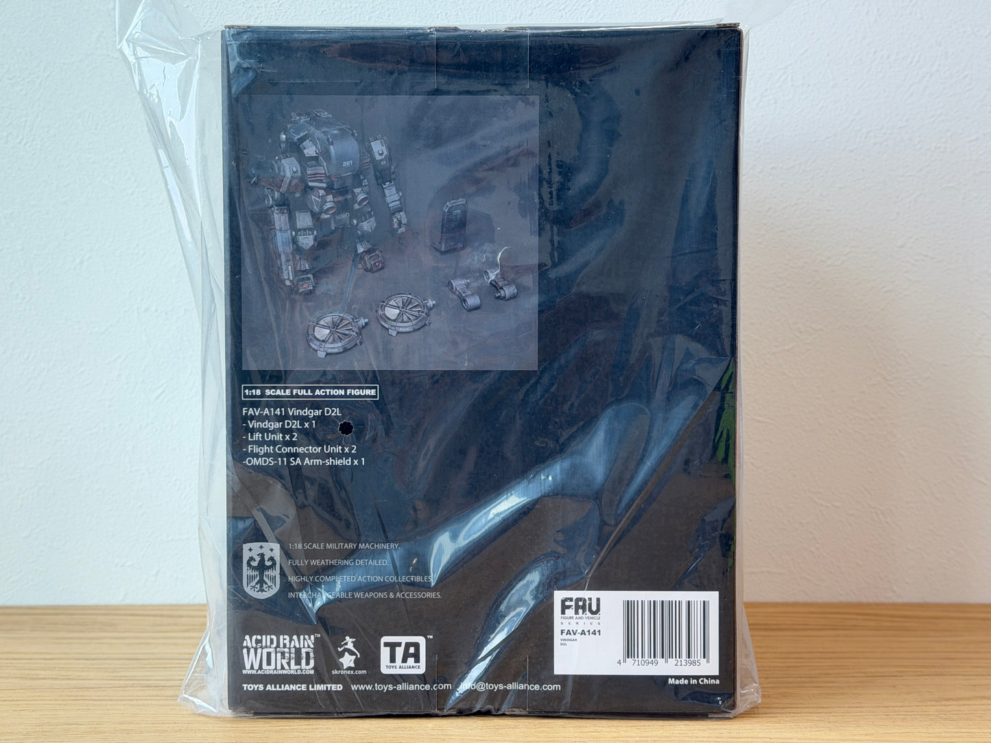 Acid Rain World FAV-A141 Vindgar D2Lアシッドレイン ワールド 1/18スケール 塗装済み 可動 ミリタリー フィギュア (The last line of Defense) TOYS ALLIANCE