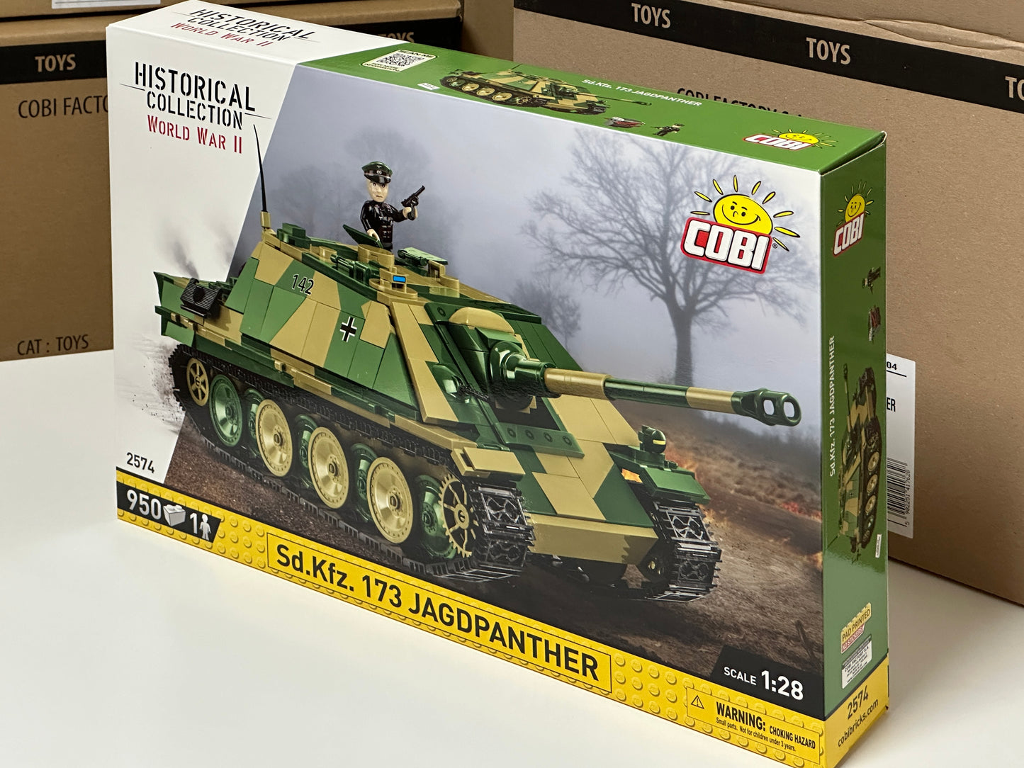 コビー COBI 2574 Sd.kfz 173 Jagdpather 戦車 1/28