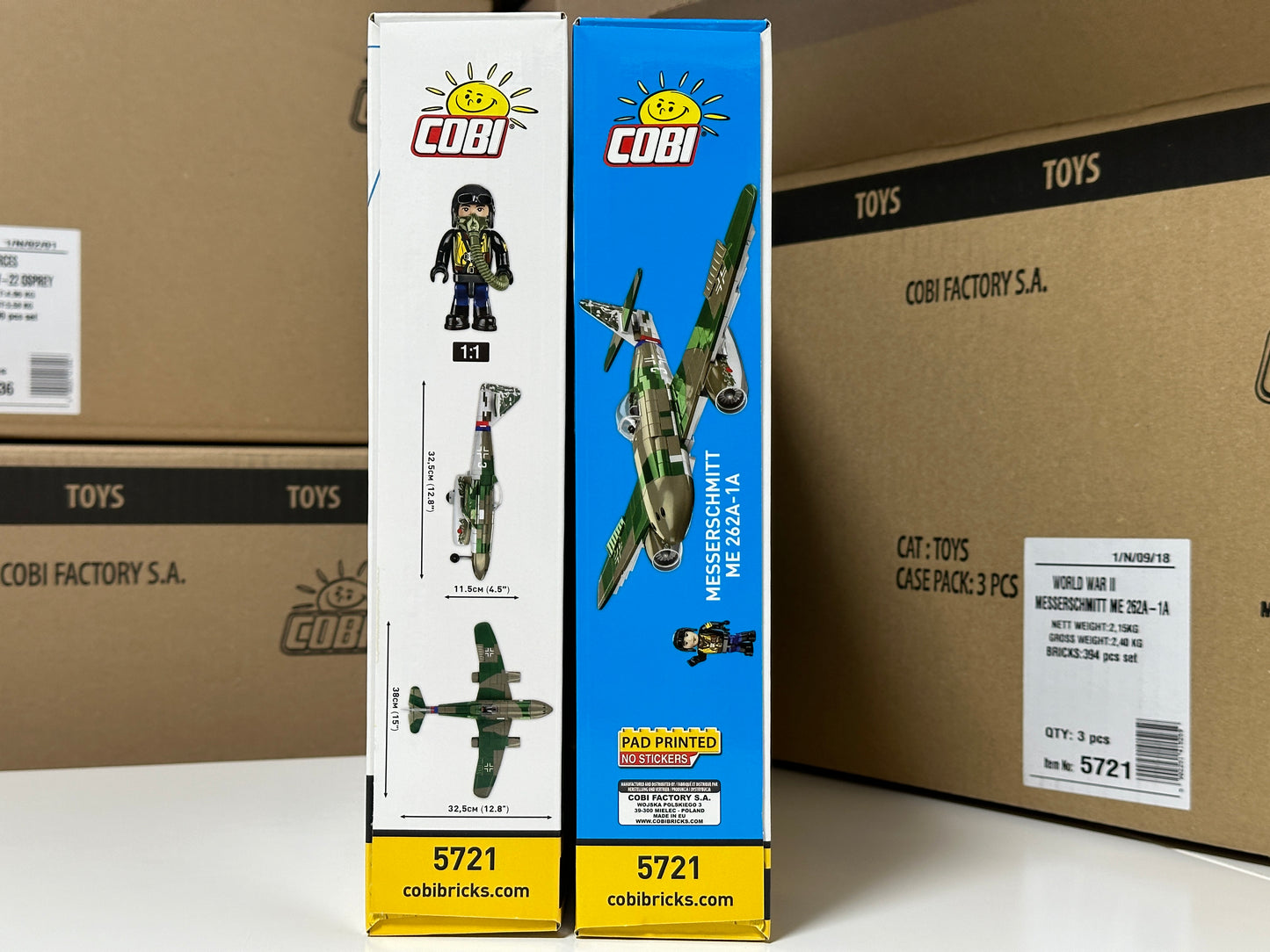 コビー COBI 5721 Messerschmitt ME 262A-1A 戦闘機 軽爆撃機 1/32