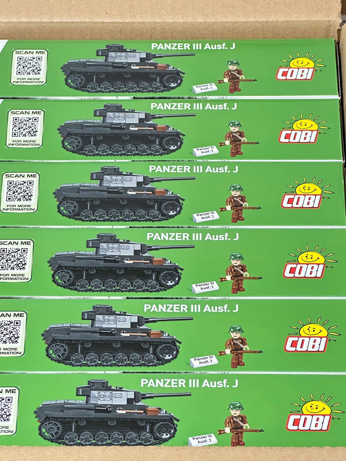 コビー COBI 2289 Panzer III Ausf.J 戦車 1/35