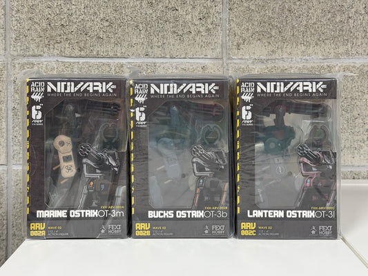ACID RAIN WORLD《酸雨戦争》アシッドレインワールド FXH-ARV-002A・002B・002C 3個入り1box  NOVARK Where the End Begins Again WAVE0.2 1:12 /6” アクションフィギュア FEXT HOBBY