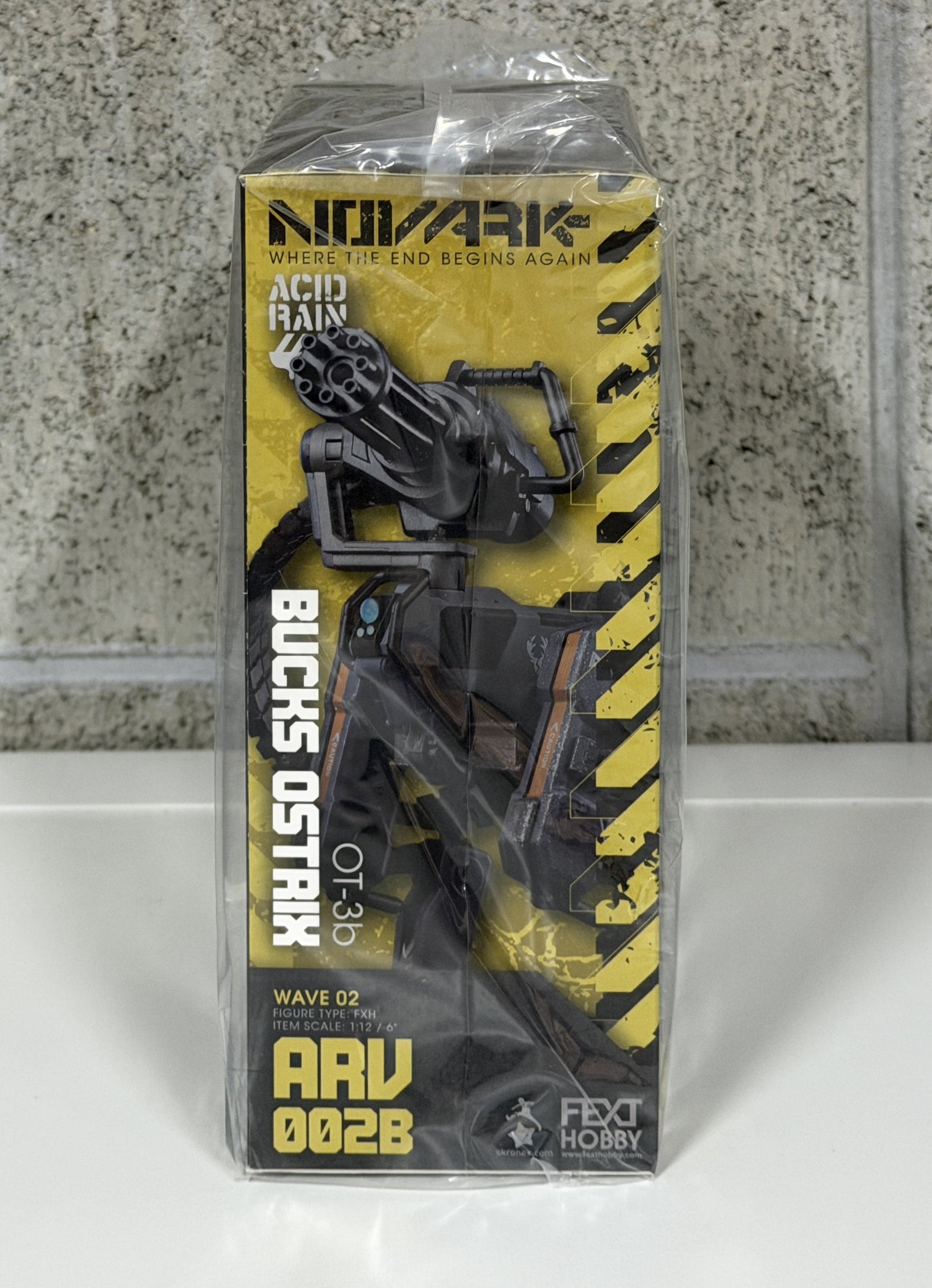 ACID RAIN WORLD《酸雨戦争》アシッドレインワールド  FXH-ARV-002B Bucks Ostrix OT-3b  NOVARK Where the End Begins Again WAVE 0.2  1:12 /6” アクションフィギュア [FEXT HOBBY]