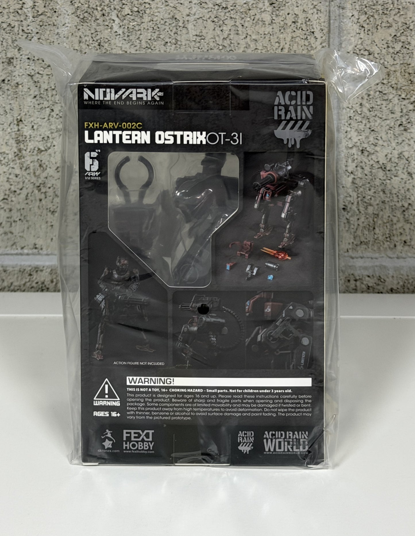 ACID RAIN WORLD《酸雨戦争》アシッドレインワールド  FXH-ARV-002C Lantern Ostrix OT-3I  NOVARK Where the End Begins Again WAVE 0.2  1:12 /6” アクションフィギュア [FEXT HOBBY]