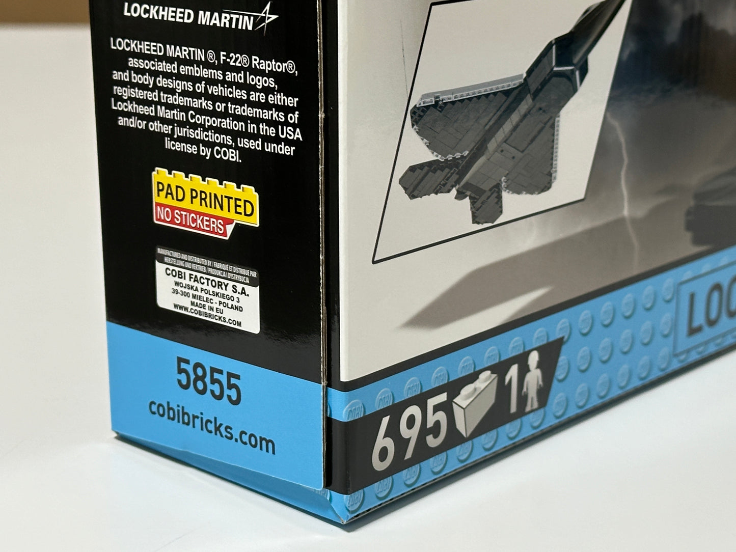 コビー COBI 5855 Lockheed F-22 Raptor 戦闘機 1/48 制空戦闘機