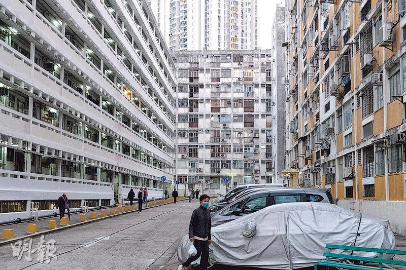 むさじじ 手作りセメント ジオラマ 香港の団地 大坑西邨 香港建物模型 香港製