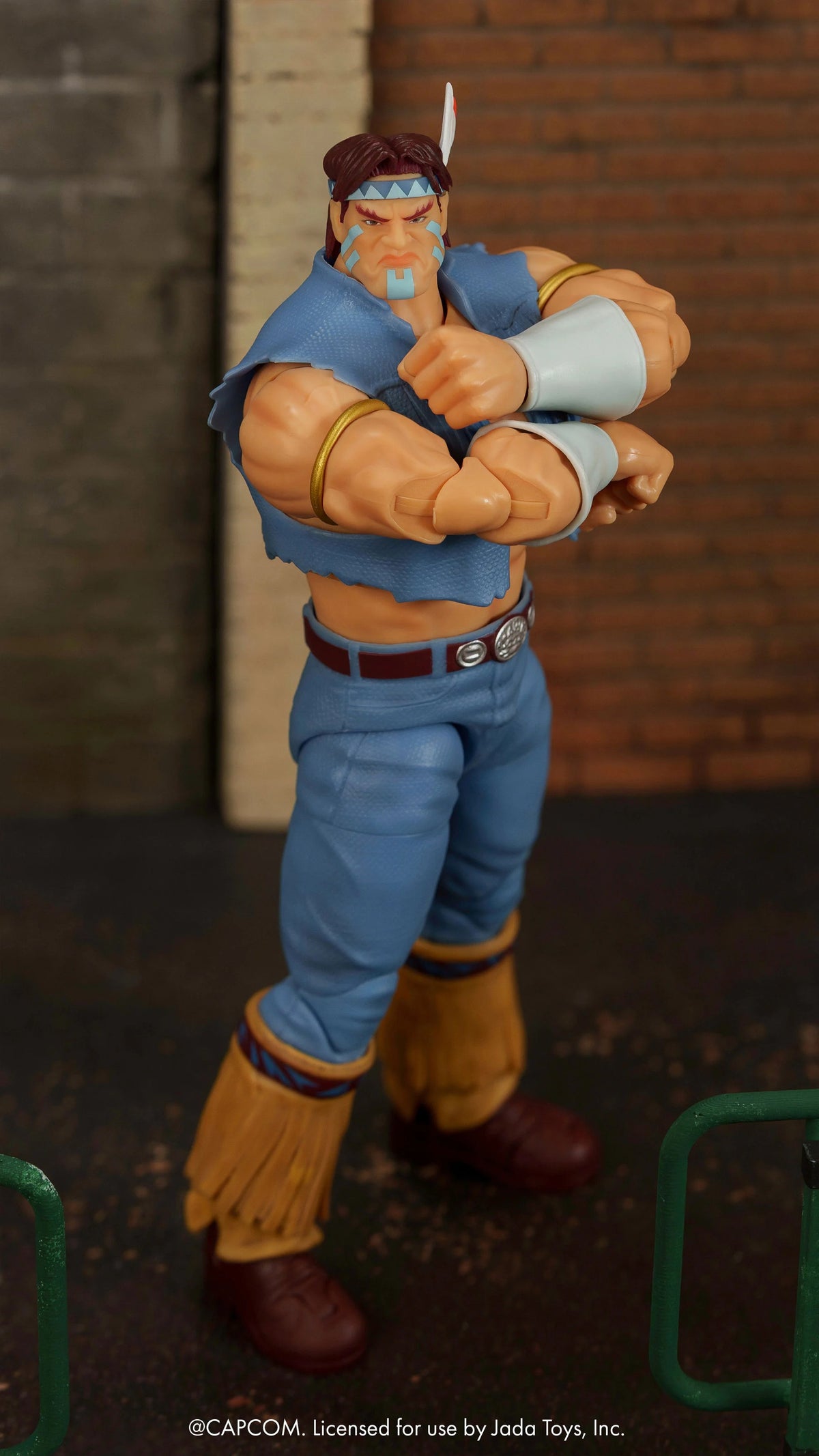 JADA TOYS Street Fighter ストリートファイター T.Hawk（サンダー・ホーク）1/12 アクションフィギュア JD35739
