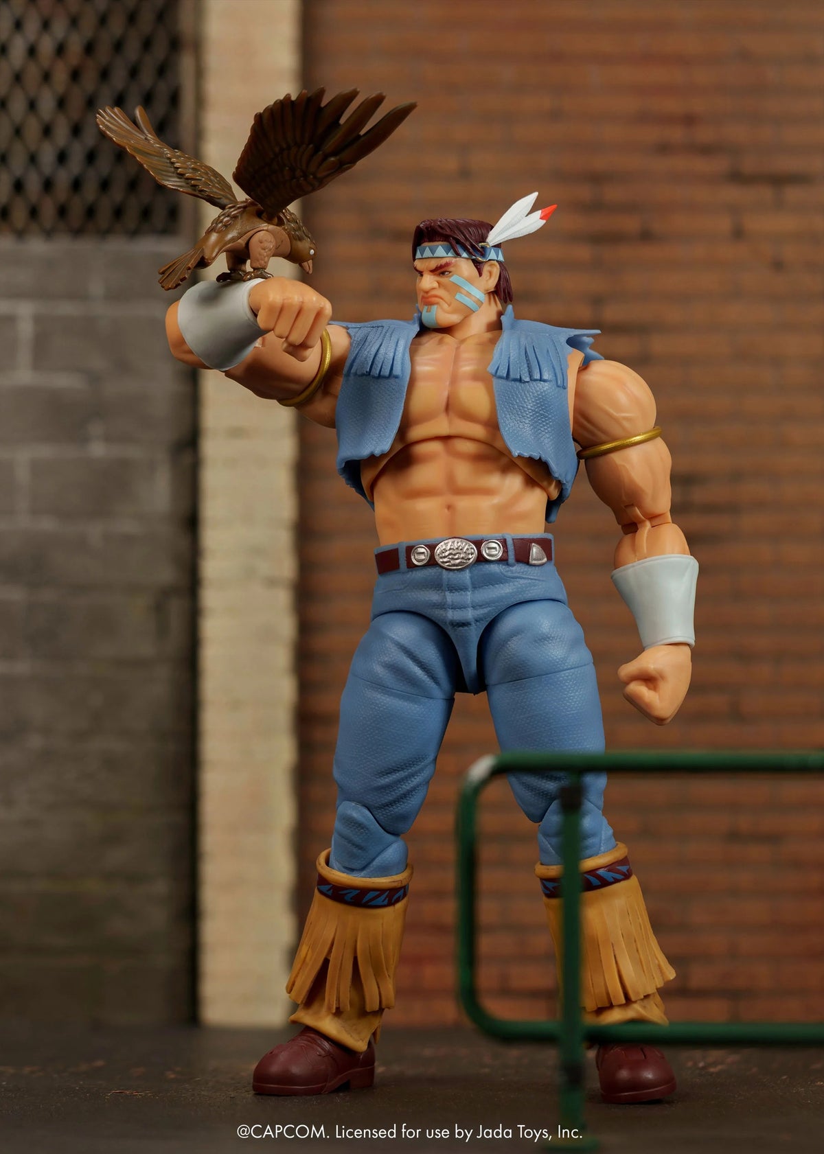 JADA TOYS Street Fighter ストリートファイター T.Hawk（サンダー・ホーク）1/12 アクションフィギュア JD35739