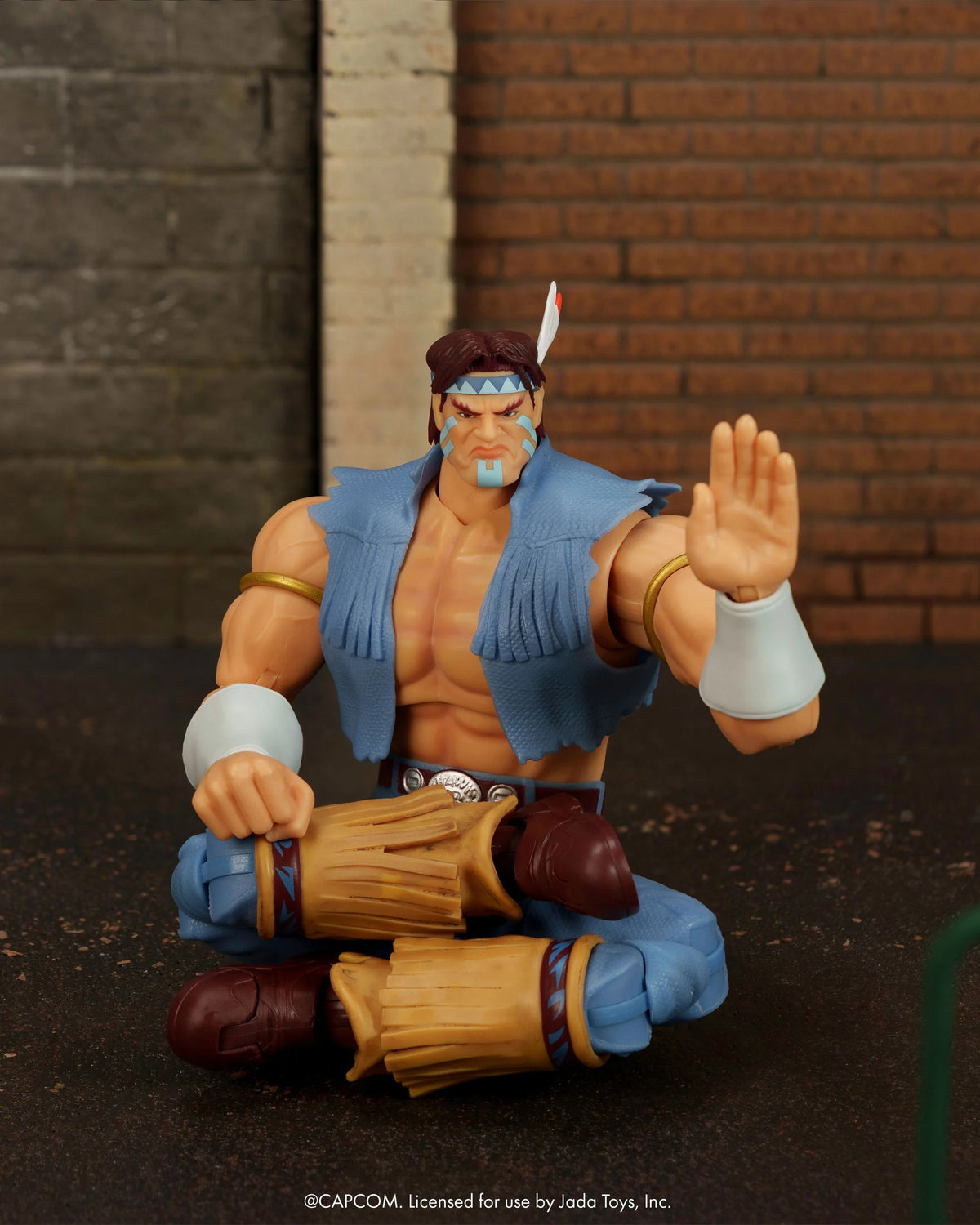 JADA TOYS Street Fighter ストリートファイター T.Hawk（サンダー・ホーク）1/12 アクションフィギュア JD35739